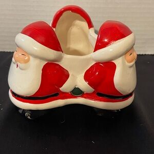 Santa Claus Ceramic Holiday Decor
